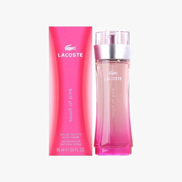 Lacoste Touch Of Pink 90ml Para Mujer