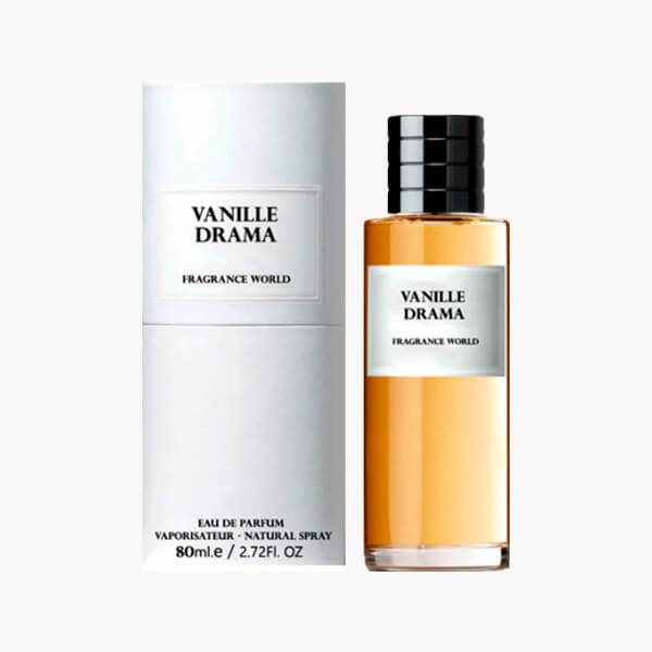 FRAGRANCE WORLD VANILLE DRAMA EDP 80ML UNISEX